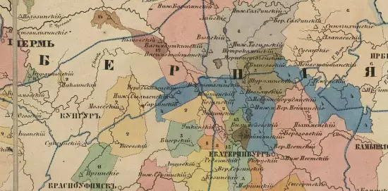 Карта дач Уральских горных заводов 1856 года - screenshot_3294.webp