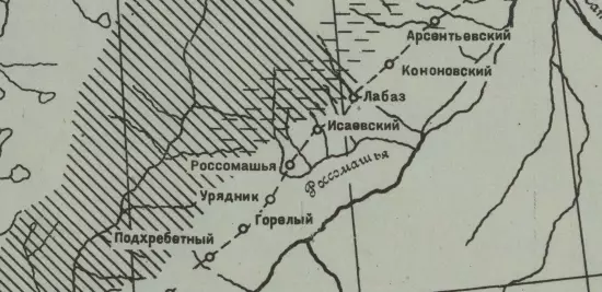 Карта расселения тавгийцев: зимние и летние места обитания 1930 год - screenshot_3483.webp