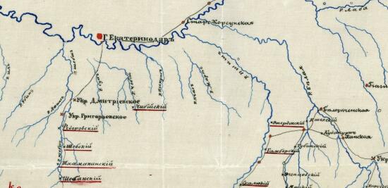 Карта кордонных линий Кубанской области 1864 года - screenshot_4124.jpg