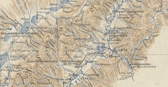 Топографическая карта части Яблонового Хребта и Витимского Плоскогорья 1898 года - screenshot_4142.jpg