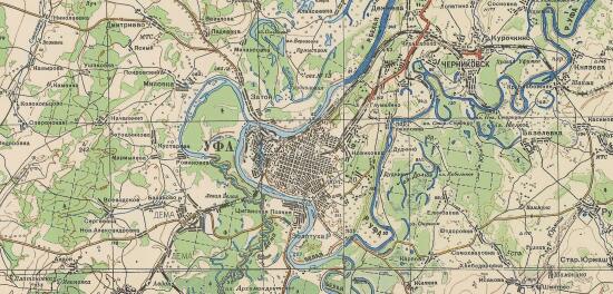 Топографическая карта окрестностей Уфы 1945-1946 гг. - screenshot_4240.jpg