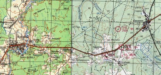 Топографическая карта Вологодской и части Ярославской областей 1986 года - screenshot_4317.jpg