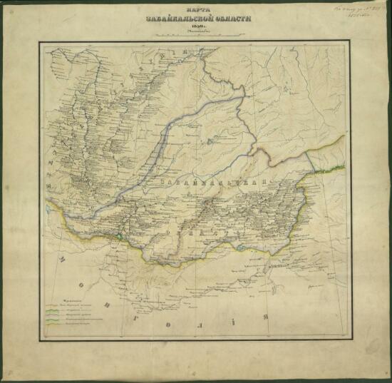 Карта Забайкальской области 1858 года - screenshot_4388.jpg