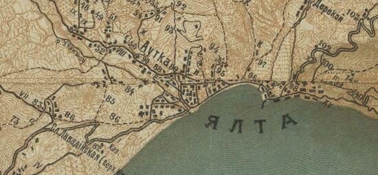 Карта пояснительная к экскурсиям по окрестностям Ялты 1904 года - screenshot_4421.jpg