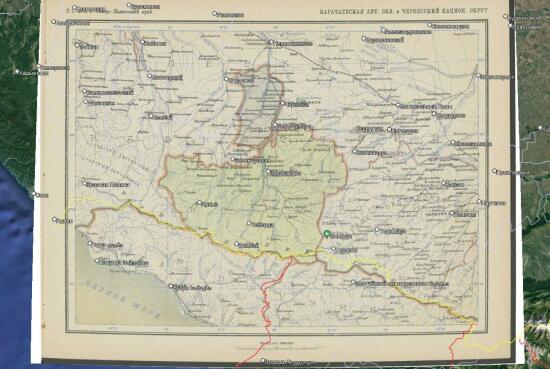 Карта Карачаевской Автономной области 1928 года - screenshot_4567.jpg