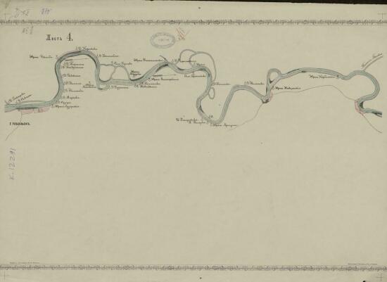 Карта дорожник по рекам Западной Сибири: Туре, Тоболу, Иртышу, Оби и Томи 1884 года - screenshot_5178.jpg