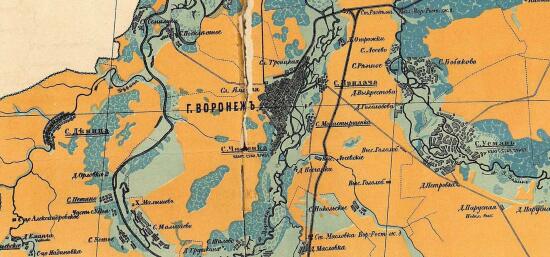 Карта Воронежского уезда 1884 года - screenshot_5248.jpg