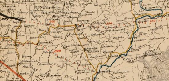 Карта железных дорог, телеграфов и пароходных сообщений Европейской России 1868 года - screenshot_5430.jpg