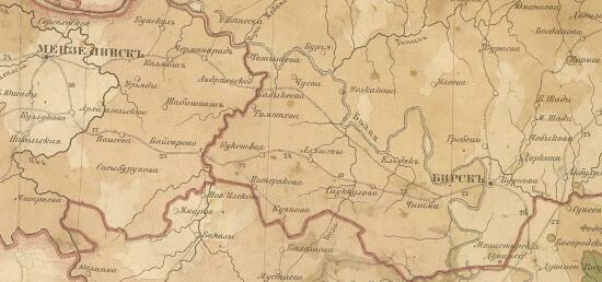 Карта Уральских горных заводов с принадлежащими им землями и рудниками 1872 года - screenshot_5668.jpg