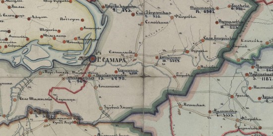 Карта Самарской губернии 1864 года - screenshot_6028.jpg