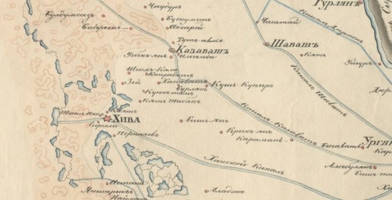 Карта Хивинского ханства 1836 года - screenshot_6089.jpg