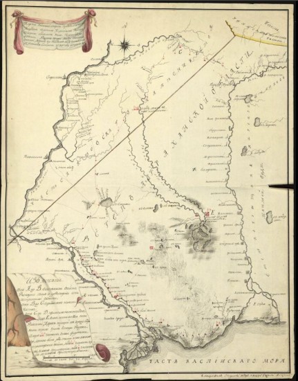 Карта луговой стороне представляющая кордон против киргизского кочевья и на реке Большом Узене 1789 года - screenshot_6208.jpg
