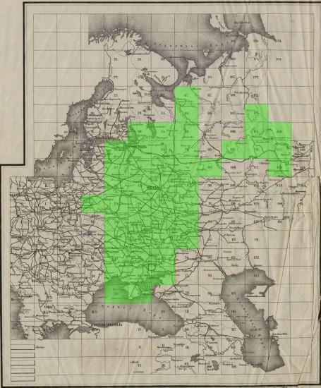 Дазиметрическая карта Европейской России 1915 года - Сборный лист.jpg