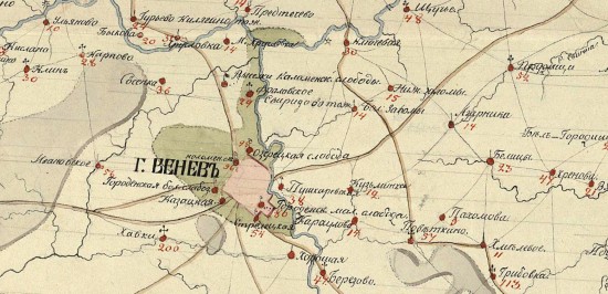 Карта Венёвского уезда Тульской губернии 1780 года - screenshot_6377.jpg