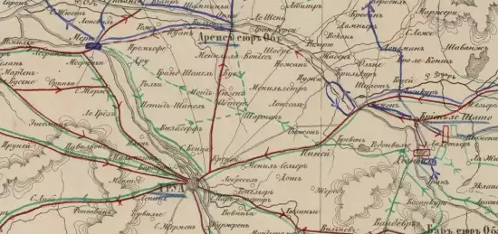 Карта театра войны 1814 -  театра войны 1814 года Париж (Копировать) (2).webp
