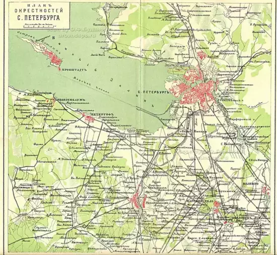 Карта окрестностей Санкт-Петербурга 1900 года -  окрестностей Санкт-Петербурга_1900 (Копировать) (2).webp