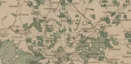 Карта лесов Литвы 1926 года -  лесов Латвы 1926 года (1).webp