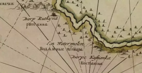 Атлас реки Дон Крюйса 1704 года -  реки Дон Крюйса 1704 года (1).webp