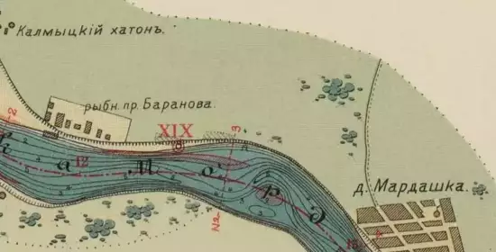 Карта Лоция устья Волги и Астраханского морского канала 1914 -  Лоция устья Волги и Астраханского морского канала 1914 (1).webp