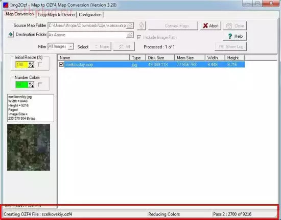 Программа Img2ozf преобразования файлов карт в OZFx3 - screenshot_1441.webp