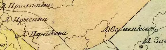 Карта Грязовецкого уезда Вологодской губернии 1872 года -  Грязовецкого уезда Вологодской губернии 1872 года (1).webp