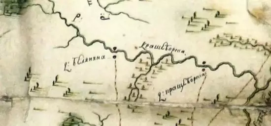 Карта Сосновской земской конторы 1771 года -  Сосновской земской конторы 1771 года  (1).webp