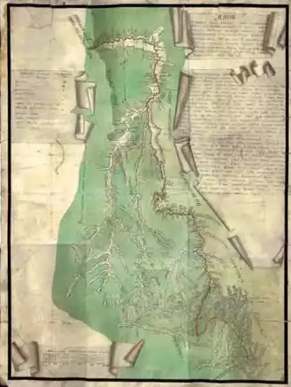 План границы Колыванской губ с Иркутского намест. 1785 год - 3_0.webp