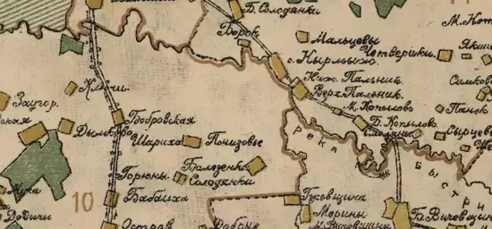 Карта Вожгальского района Горьковского края 1932 года -  Вожгальского района Горьковского края 1932 года (1).webp