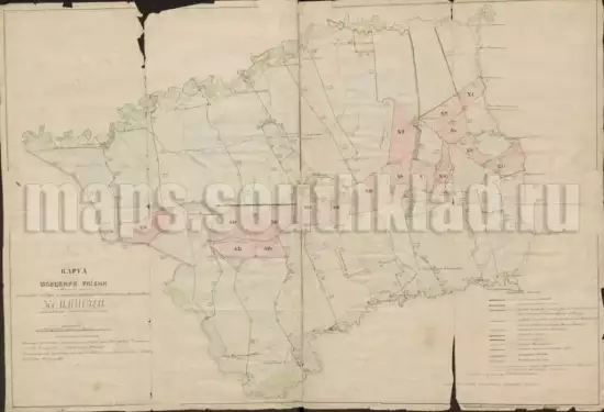 Карта Илецкого района 1862 года 4 версты - screenshot_2735.webp