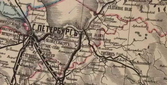 Карта Европейской России и Сибири 1868 года -  Европейской России и Сибири 1868 года (2).webp