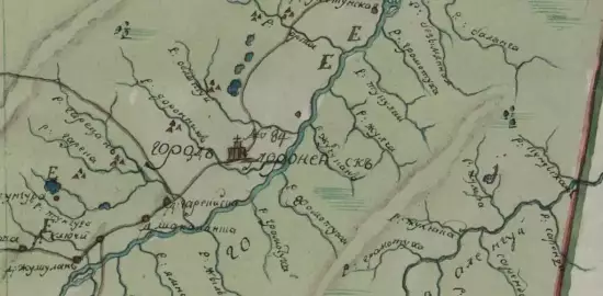 План Иркутской губернии Нерчинской области 1797 года - screenshot_2775.webp