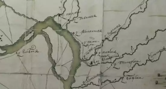 Карта деревень в ведении Белоярской земской конторы 1771 год - screenshot_2937.webp