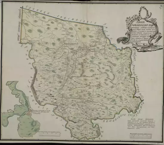 Карта Красноярского уезда Тобольской губернии 1798 года - screenshot_2967.webp