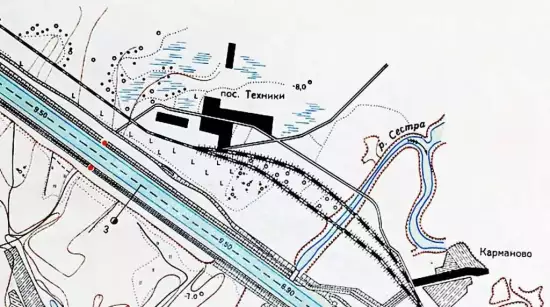 Лоцманская карта Канала им. Москвы 1959 год - screenshot_3112.webp