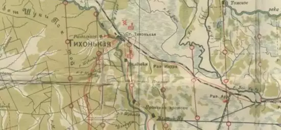 Карта Биро-Биджанского района Дальневосточного края 1931 год - screenshot_3283.webp