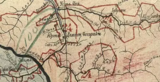 Карта Ойротской автономной области 1925 года - screenshot_3323.webp