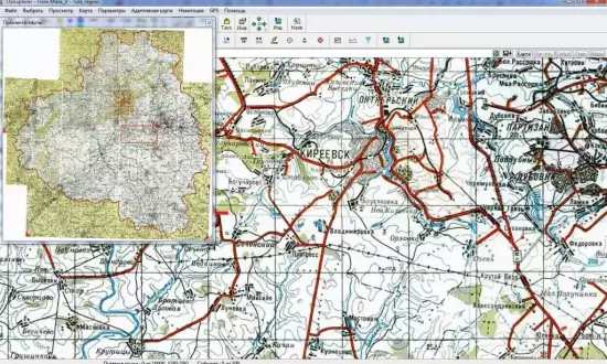 Топографическая карта Тульской области с привязкой Ozi - screenshot_3653.webp