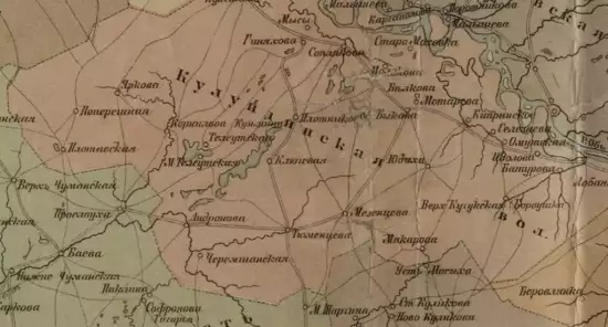 Карта Барнаульского округа Томской губернии 1890 год - screenshot_3942.webp