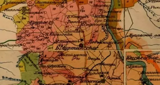 Переселенческая карта части Енисейской губернии 1913 года - screenshot_3977.webp