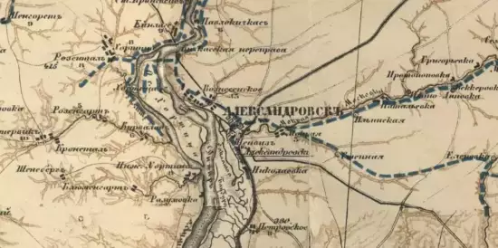 Карта Южной части России исследований 1881-84 годов - screenshot_4028.webp