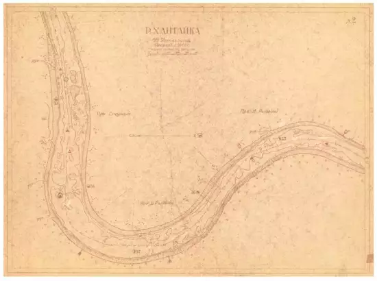 Схема судового хода по реке Хантайка от Большого порога - screenshot_4104.webp