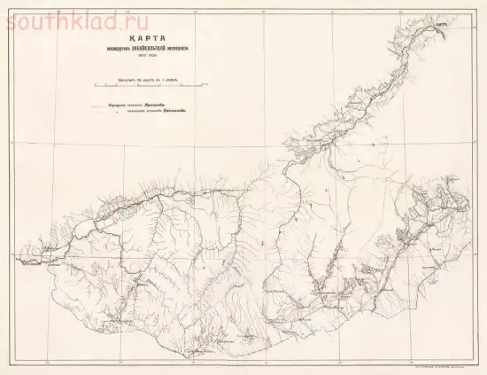 Карта маршрутов забайкальской экспедиции 1913 года - screenshot_4243.webp