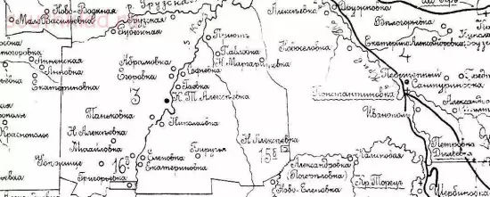 Карта Бахмутского уезда 1911 года - screenshot_4426.webp