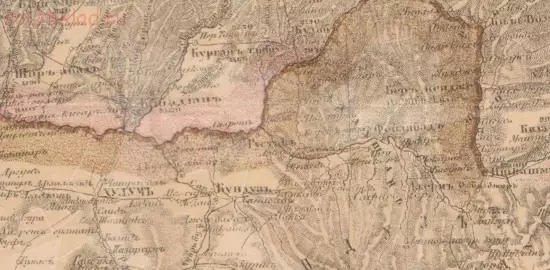 Карта Русского Туркестана и сопредельных стран - screenshot_4435.webp