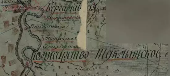 Карта Тарского уезда Тобольской губернии 1815 года - screenshot_4569.webp