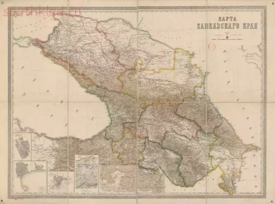 Карта Кавказского края 1872 года - screenshot_4654.webp