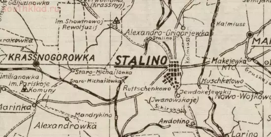 Административная немецкая карта Сталинской области 1942 года - screenshot_4682.webp
