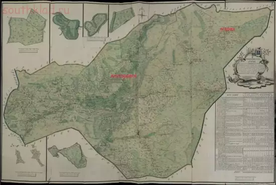 Карта Ялуторовского уезда Тобольской губернии 1798 года -  Ялуторовского уезда Тобольской губернии 1798 года (2).webp