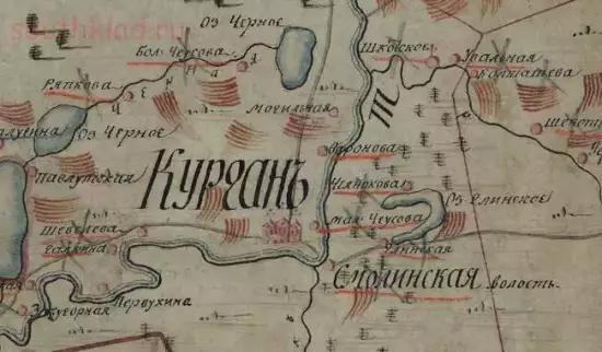 Карта Курганского уезда Тобольской губернии 1815 года - screenshot_4936.webp