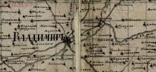 Генеральная карта Владимирской губернии 1802 года - screenshot_5009.webp